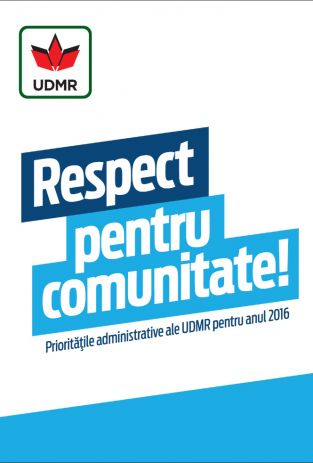Programul electoral UDMR - 2016 