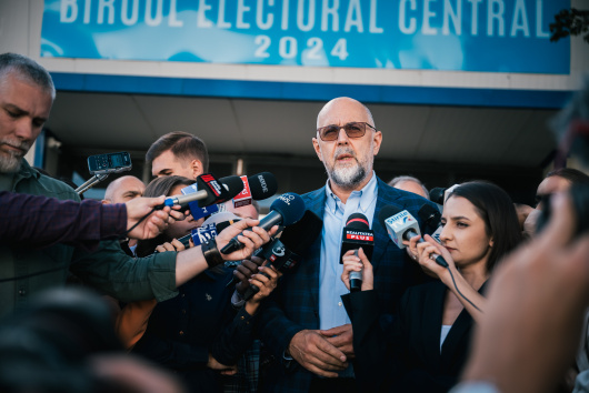 Declarația lui Kelemen Hunor după depunerea semnăturilor Declarația lui Kelemen Hunor după depunerea semnăturilor