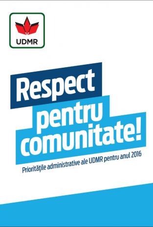 Programul electoral UDMR - 2016 