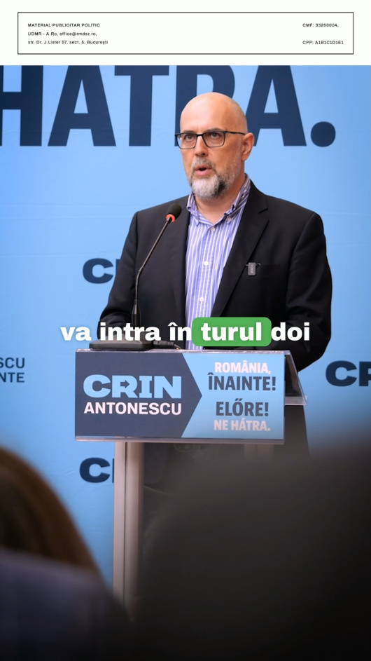 Doar Crin Antonescu îl poate învinge pe Simion în turul doi! Pe 4 mai, votăm Crin! Doar Crin Antonescu îl poate învinge pe Simion în turul doi! Pe 4 mai, votăm Crin!