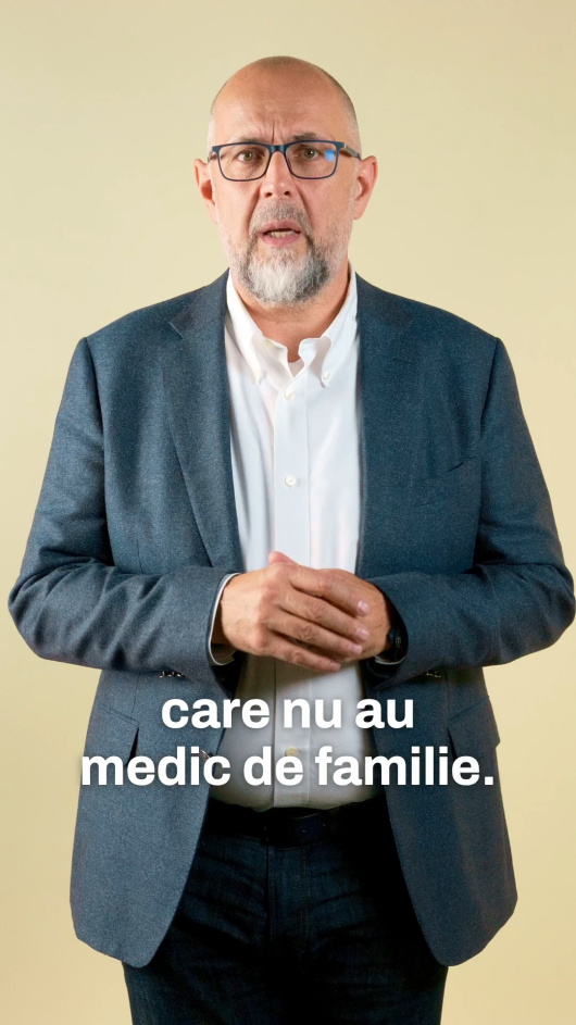 Trebuie să punem pacientul în centrul sistemului de sănătate! Trebuie să punem pacientul în centrul sistemului de sănătate!